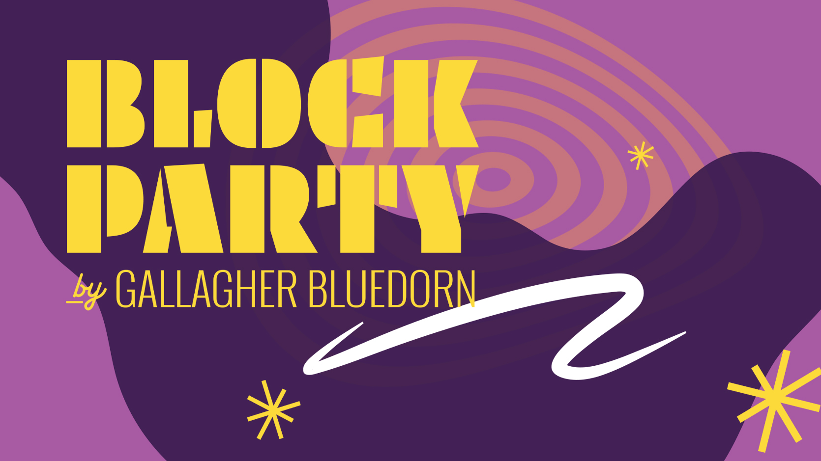 block party banner