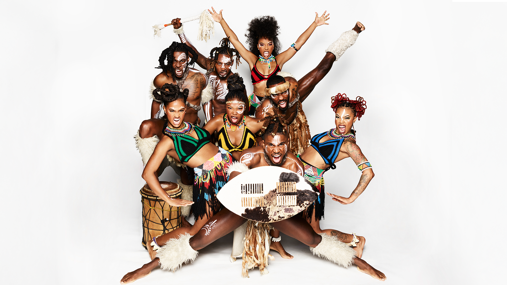 A group photo of a dancing group 