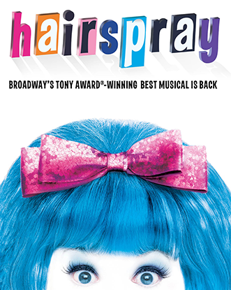 Hairspray Broadway's tony award winning musical comedy is back with ghost face with blue wig
