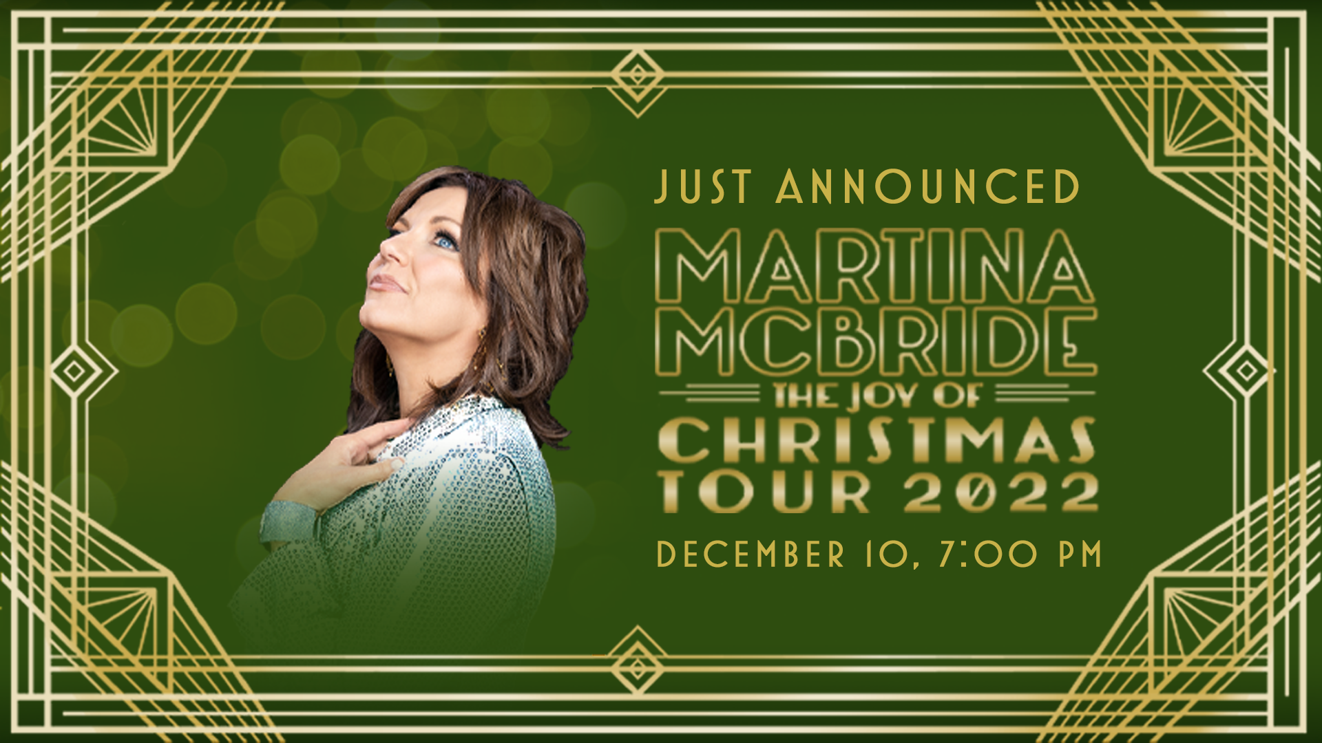 Just Announced Martina McBride