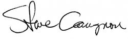 Steve Carignan's signature