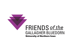 Friends of the GBPAC inverted purple triange logo