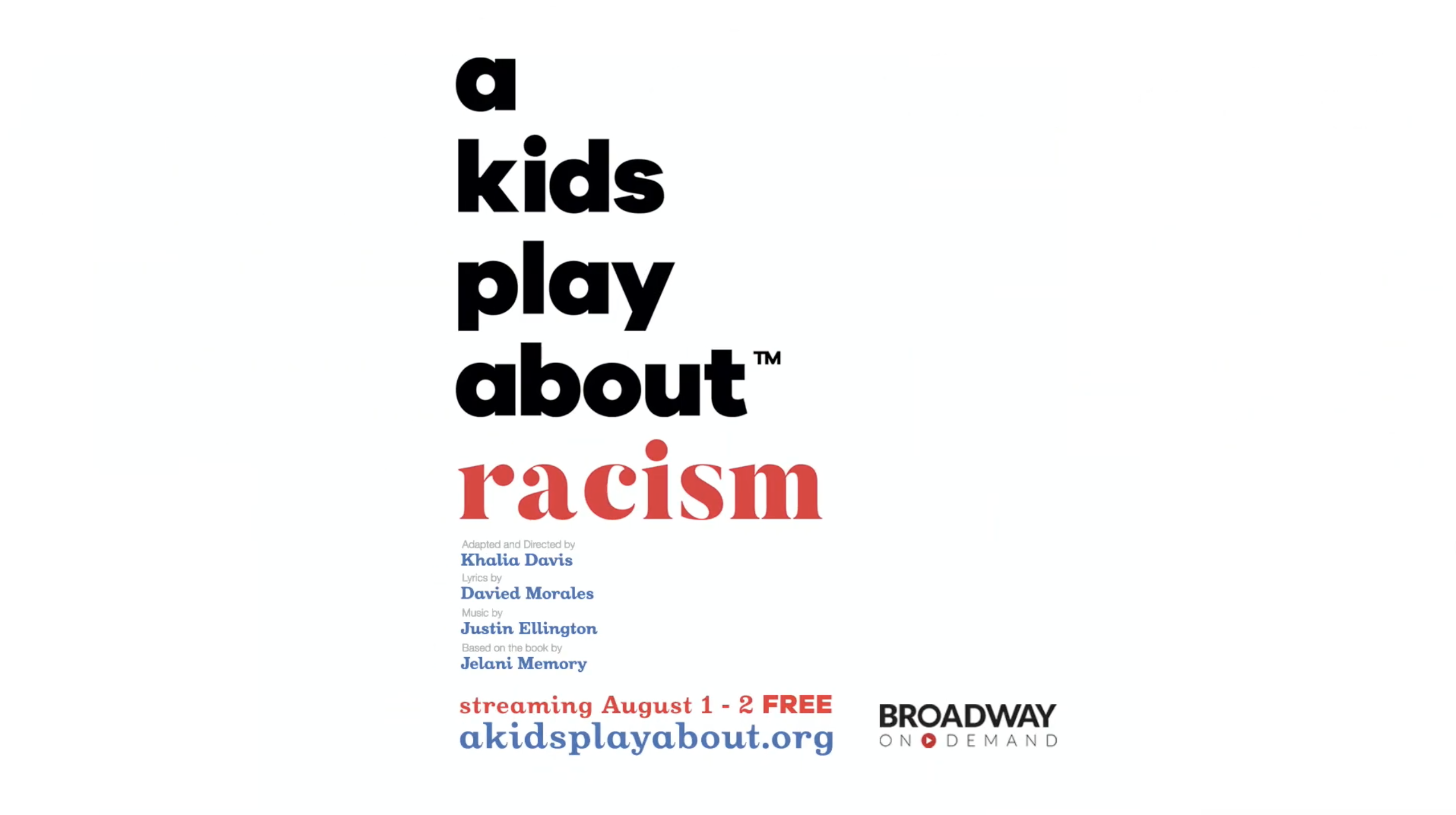 A Kids Play About Racism