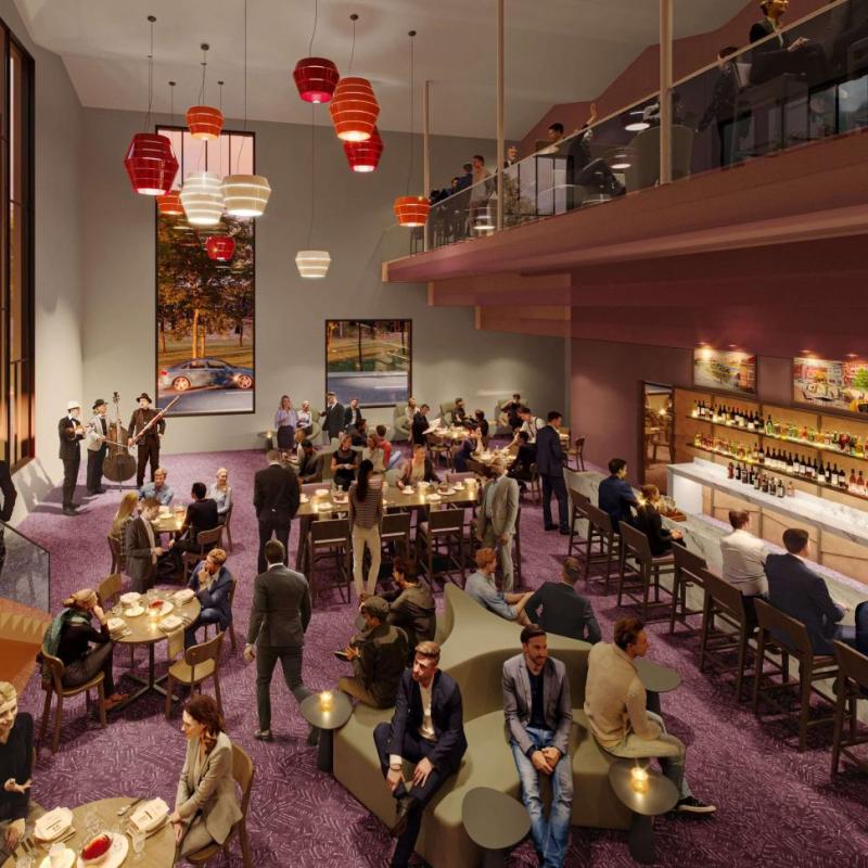 Rendering of Marquee Lounge