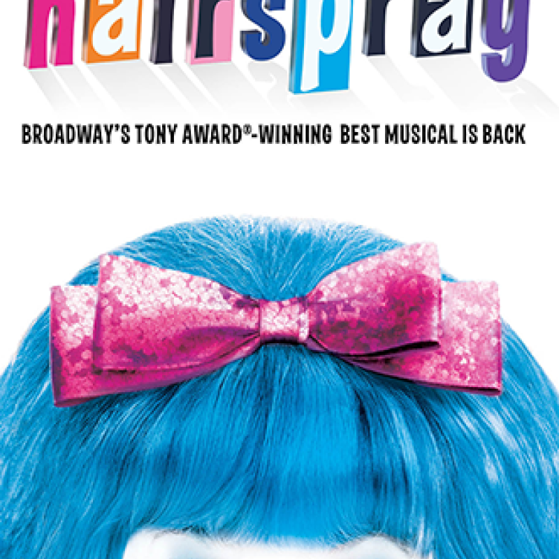 Hairspray Broadway's tony award winning musical comedy is back with ghost face with blue wig